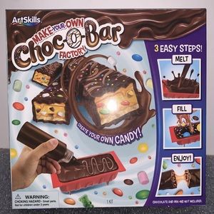 4/$20 ArtSkills "Make-Your-Own Choc-o-Bar Factory" Kit For Kids. Ages 3 & Up.